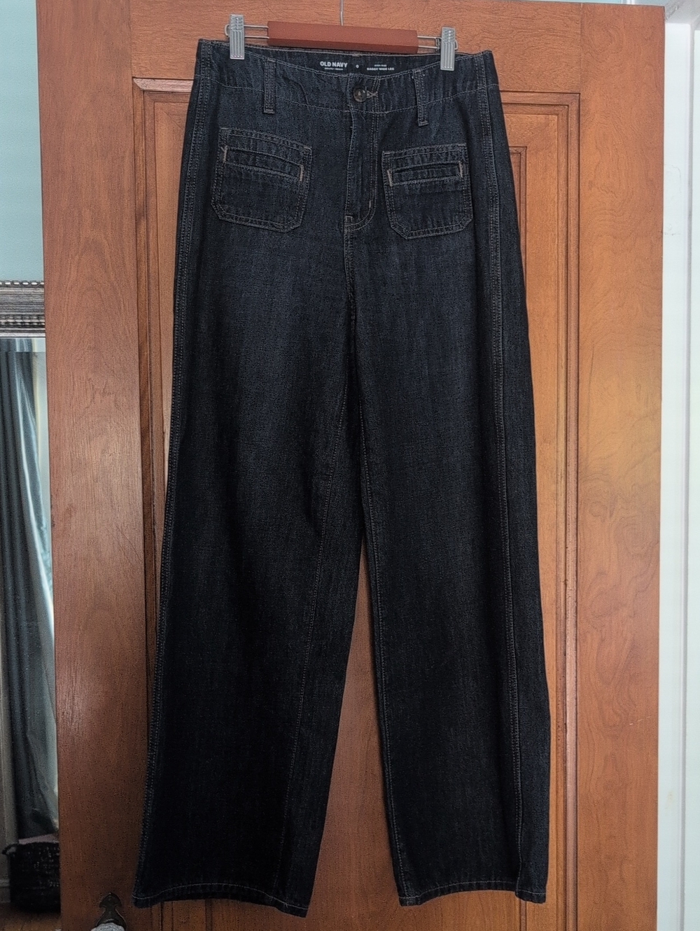 Old Navy Men's Dark Black Relaxed Jeans